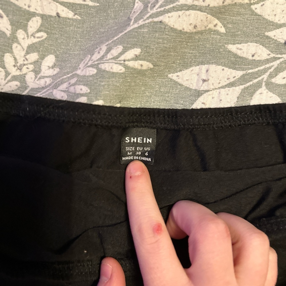 SHEIN Black Skirt